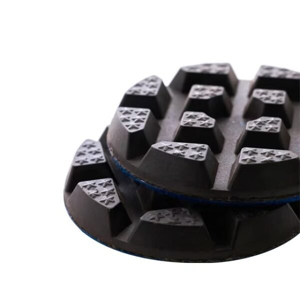 4IN Diamond Floor Polishing Dry Polishing Pads Customizable OEM Concrete Grinding and Sanding Buff Grit Backing Pads Circular - Imagen 2