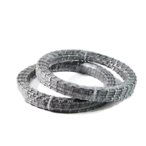 Huangchang D10,5 mm Sierra de hilo diamantado galvánico de muelle y caucho para hormigón armado