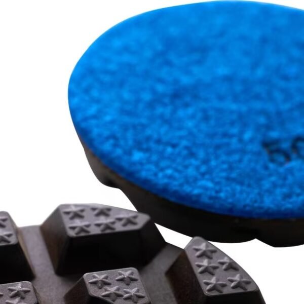 4IN Diamond Floor Polishing Dry Polishing Pads Customizable OEM Concrete Grinding and Sanding Buff Grit Backing Pads Circular - Imagen 3