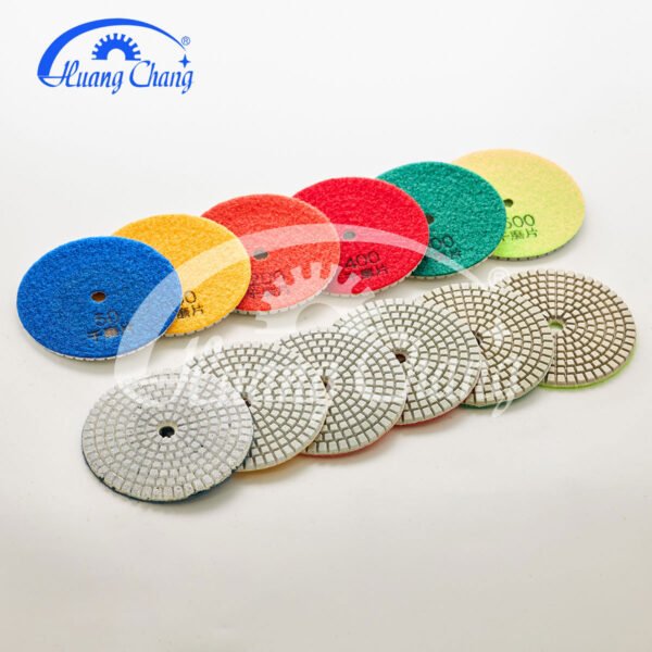 almohadillas diamantadas para pulir granito blanco en seco hc spp 0015