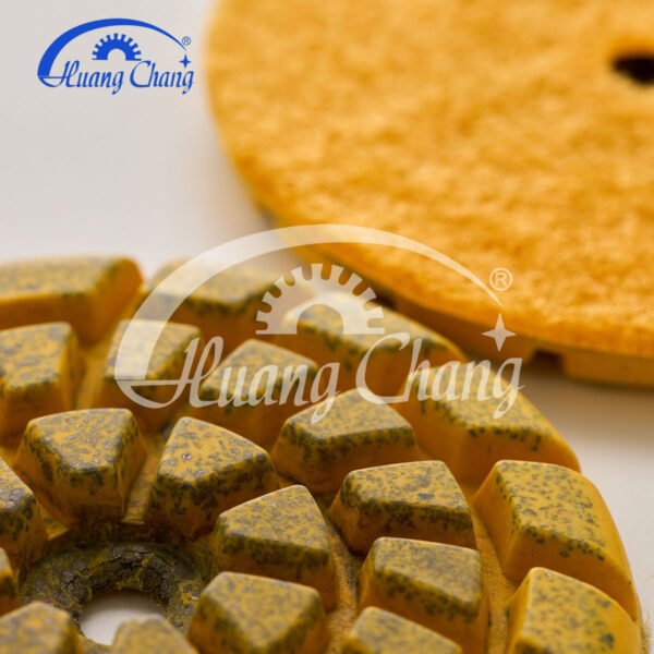 almohadillas pulidoras diamante amarillo mármol hc spp 0014